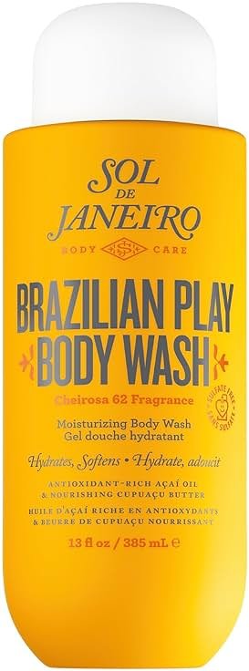 Sol de Janeiro Brazilian Play Body Wash | Moisturizing Shower Gel in Cheirosa 62 Scent - Product Image