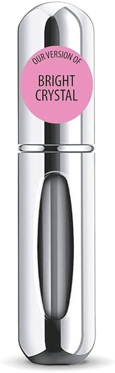 CA Perfume Impression of Bright Crystal For Women Concentrated Long Lasting Eau de Parfum Spray Refillable Atomizer Bottle 0.17 Fl Oz/5ml-X1 - Product Image