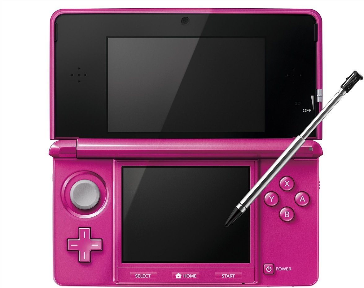 Nintendo 3DS Console-Pink Gloss (Renewed) - Product Image