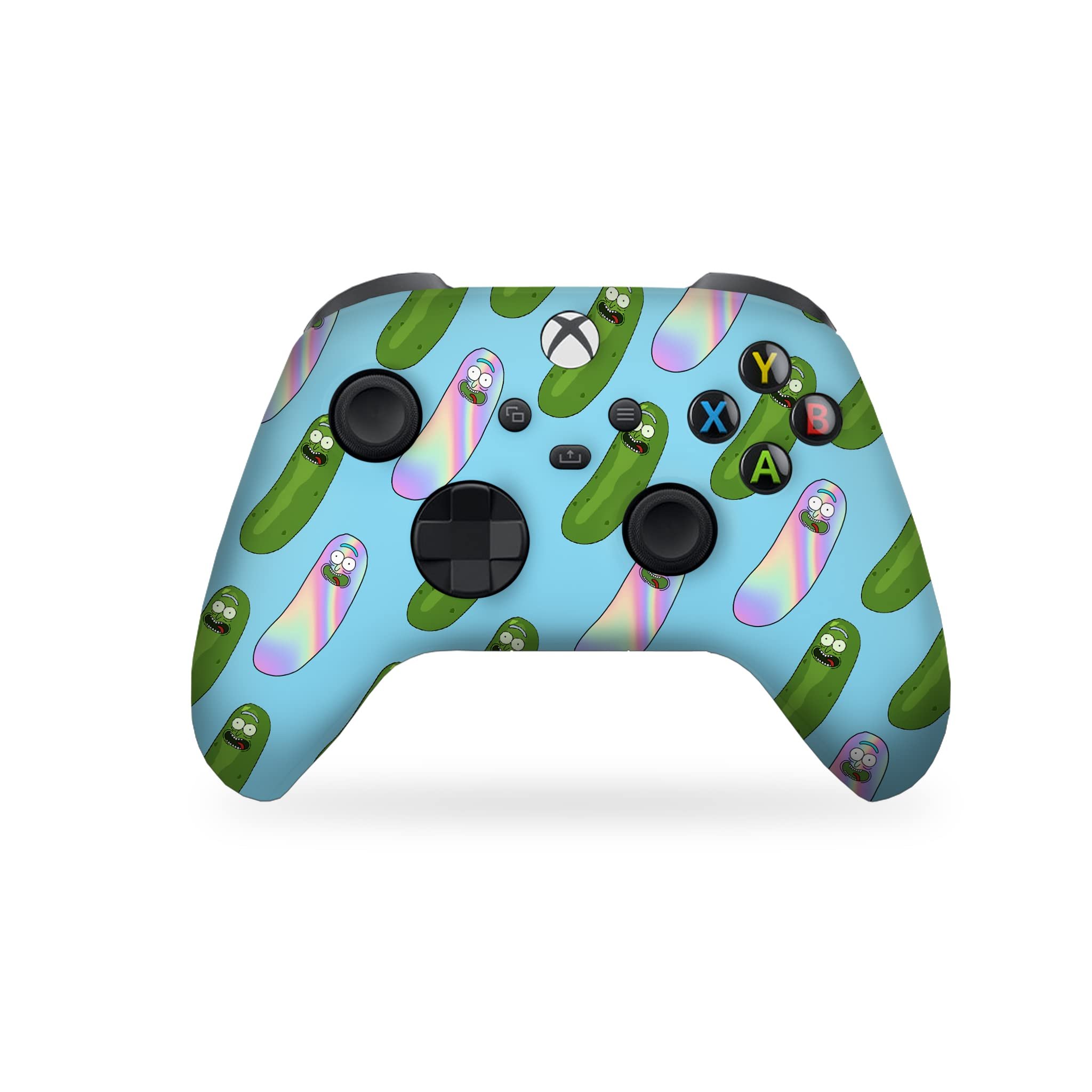 Customised Wireless Controller by BCB. Original X-box Controller Compatible with X-box One/Series X & S Console. Customized with Water Transfer Printing (Not a Skin) - Product Image
