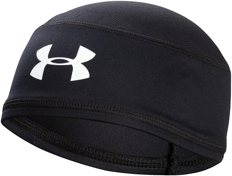 Under Armour Unisex Football Skull & Wave Cap, Cooling Helmet & Hair Cap with 4-Way Stretch & Elastic Fabric, OSFA - Product Image