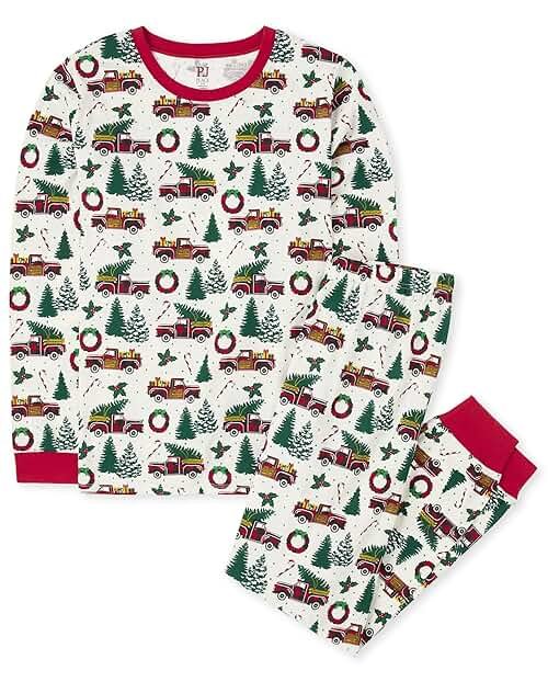 The Children’s Place Family Matching, Christmas and Holiday Pajama Sets, Cotton - Product Image