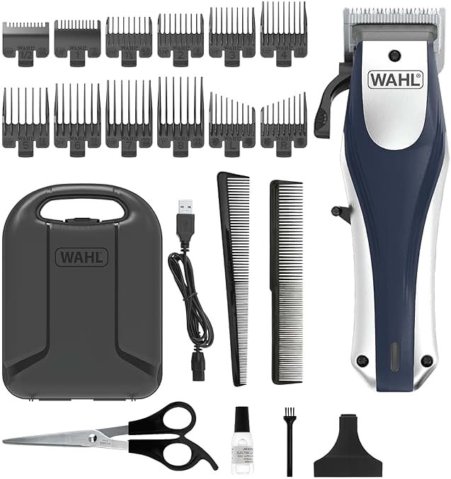 Wahl Lithium Ion Pro Rechargeable Cordless Hair Clippers for Men, Woman, & Children with Smart Charge Technology for Convenient at Home Haircutting - Model 79470 - Product Image