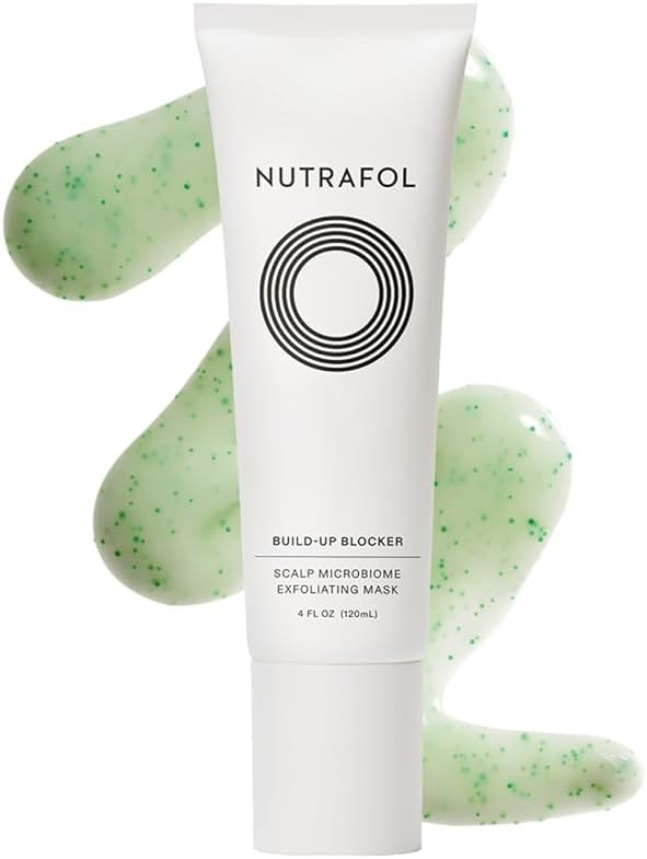 Nutrafol Exfoliating Scalp Mask, Eliminates Product Build-up and Oil for Healthier Hair and Scalp, Physician-formulated for Thinning Hair, Color and Extension Safe - 4 Fl Oz Bottle - Product Image