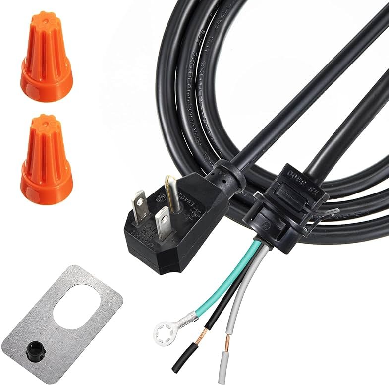 Dreyoo HCK44 Range Hood Power Cord Kit, Convert Your Range Hood to Plug in, Hardwire to Plug in Conversion Kit Replacement, Compatible with Broan, Nutone and Other Range Hood - Product Image