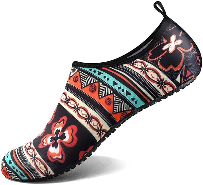 Water Shoes for Women Men Quick-Dry Aqua Socks Swim Beach Outfits Barefoot Yoga Exercise Wear Sport Accessories Pool Camping Must Haves River Hiking Adult Youth Size - Product Image