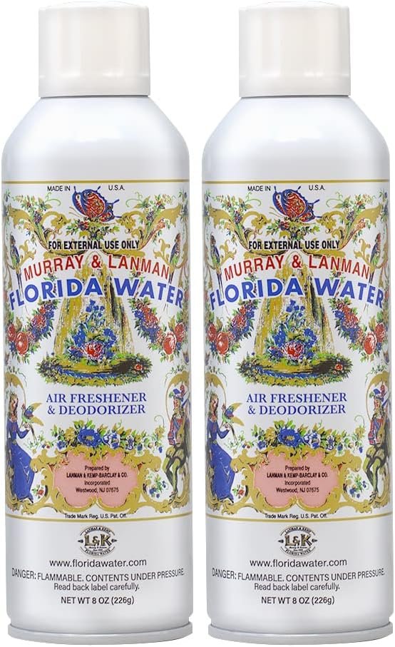 Lenman & Kemp Florida Water Air Freshener & Deodorizer 8oz (Pack of 2) - Product Image