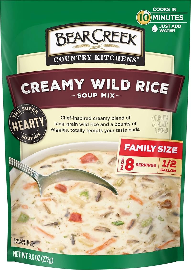 Bear Creek Soup Mix, Creamy Wild Rice, 9.6 Ounce - Product Image