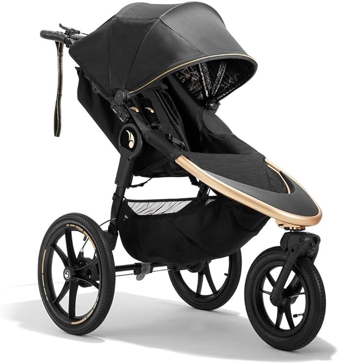 Baby Jogger® Summit X3 3-Wheel Jogging Stroller with Hand Brake One-Hand Compact Fold & All-Wheel Suspension, City Royalty - Product Image