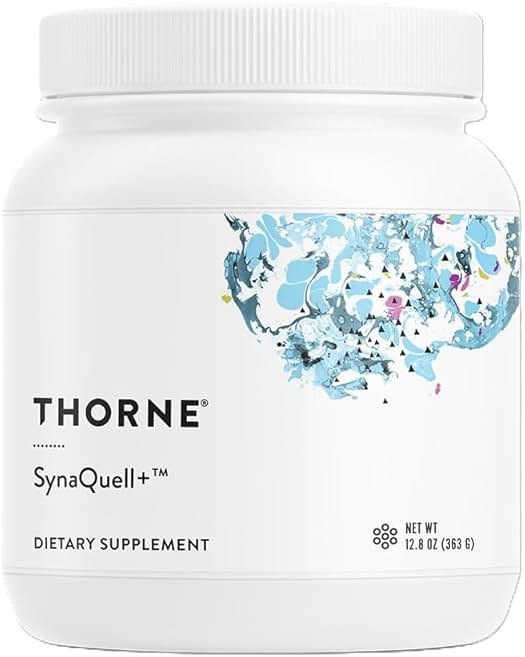 THORNE - SynaQuell+ - Brain Support for Post-Impact - BHB, BCAAs, CoQ10, DHA & Nicotinamide Riboside - Supports Healthy Brain Structure & Cognition* - NSF Certified for Sport - 12.8 Oz - 30 Servings - Product Image
