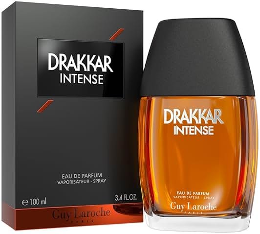 Guy Laroche Drakkar Intense Men's Eau de Parfum - Seductive & Irresistible Mens Cologne, Ambery Fougere Fragrance with Notes of Vanilla, Bergamot & Clary Sage, Long Lasting Perfume for Men - Product Image
