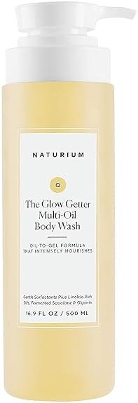 Naturium The Glow Getter Multi-Oil Hydrating Body Wash, Gentle Cleanser, 16.9 oz - Product Image