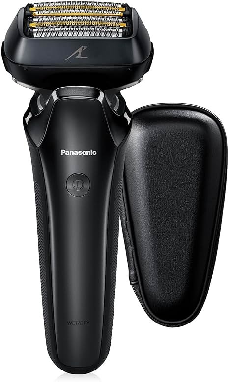 Panasonic ARC6 Electric Razor for Men Face, Wet & Dry Foil Shavers for Men, Pop-Up Trimmer, Ultra-Fast 6-Blade, Smart Shave Sensor, 22D Flexible Pivoting Head - ES-LS8A-K (Black) - Product Image