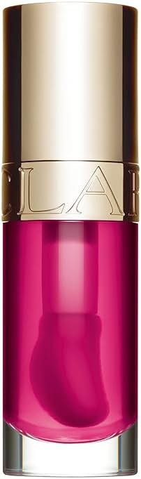 Clarins Lip Comfort Oil | Hydrating, Nourishing and Moisturizing Lip Oil | Sheer, High Shine Finish | Soothes, Comforts and Protects Lips | Visibly Plumps | 93% Natural Ingredients | 0.2 Ounces - Product Image