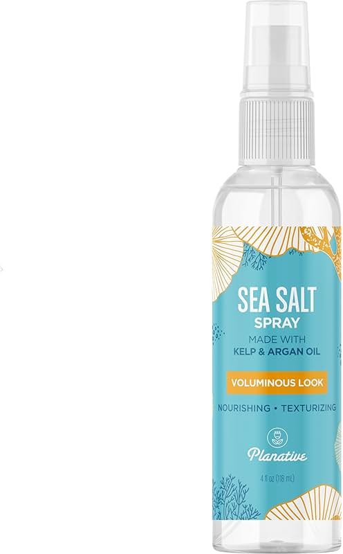 Sea Salt Spray for Hair Volume - Beach Waves Sea Salt Hair Texture Spray for Hair Volumizer - Women and Mens Hair Spray for Hair Styling Extra Hold - Non Sticky Beach Hair Curls Texturizing Spray - Product Image