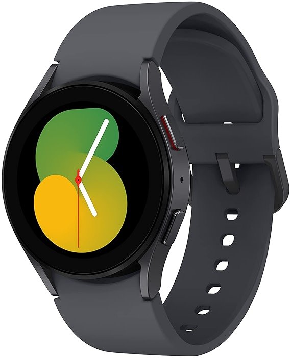 SAMSUNG Galaxy Watch 5 40mm Bluetooth Smartwatch w/Body, Health, Fitness and Sleep Tracker, Improved Battery, Sapphire Crystal Glass, Enhanced GPS Tracking, US Version, Gray - Product Image