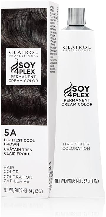 Clairol Professional Permanent Cream Hair Color | Blonde, Brown, Black, & Red-Violet Shades for 100% Gray Coverage | Deep Conditioning & Fade Resistant Results - Product Image