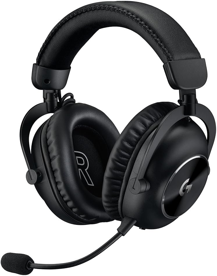 Logitech G PRO X 2 Lightspeed Wireless Gaming Headset, Detachable Boom Mic, 50mm Graphene Drivers, DTS:X Headphone 2.0—7.1 Surround, Bluetooth/USB/3.5mm Aux, for PC, PS5, PS4, Nintendo Switch - Black - Product Image