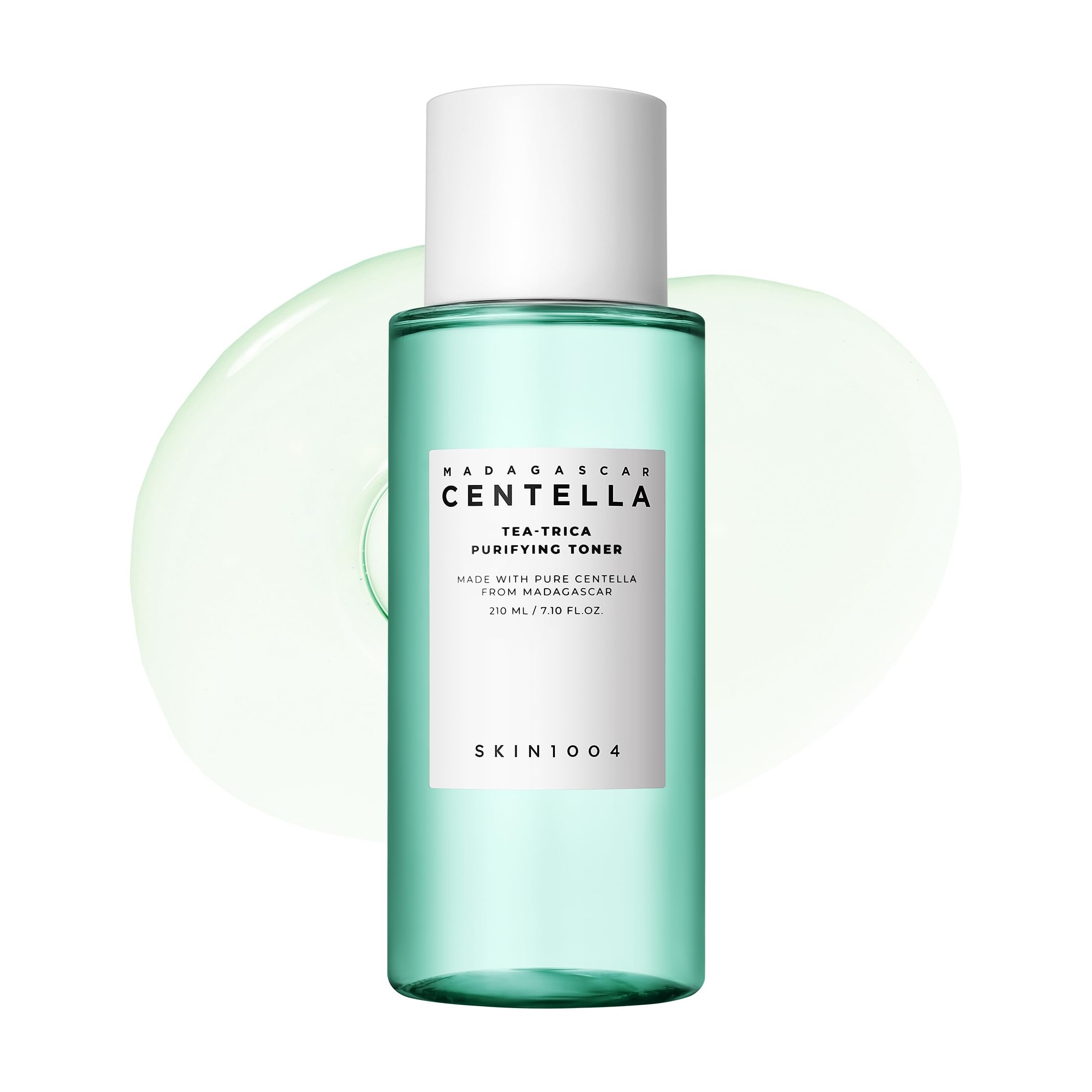 SKIN1004 Tea-Trica Purifying Toner, Korean Toner with Tea Tree & BHA, Centella Toner for Oil Balance & Hydration, Lightweight Astringent for Soothing & Refreshing, Korean Skin Care, 7.10 fl.oz / 210ml - Product Image