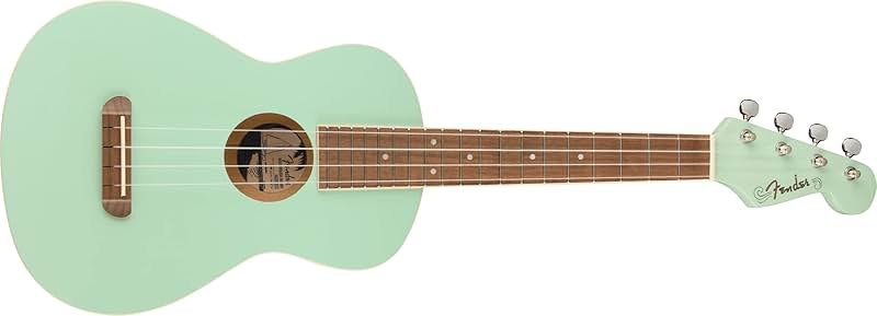 Fender Avalon Tenor Ukulele, Surf Green - Product Image