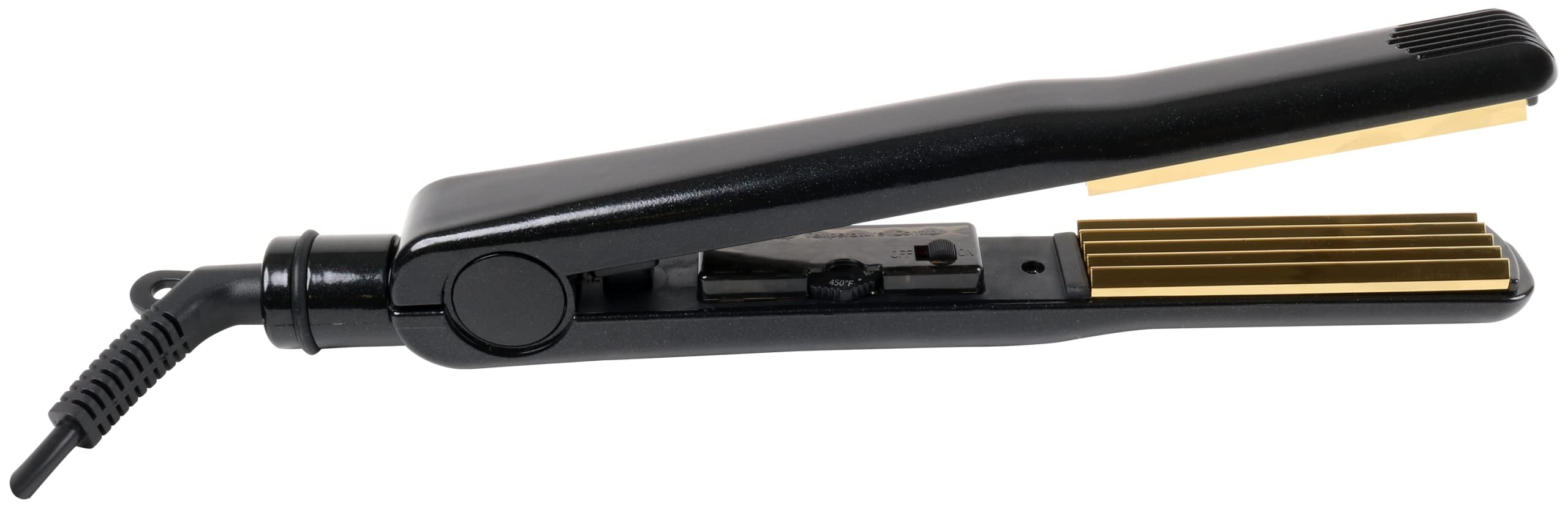Aria Beauty Titanium Texturing Crimper - Hair Crimper Iron for 90's Inspired Volume and Shine - Crimping Tool with Adjustable Heat up to 450 F - 1 pc - Product Image