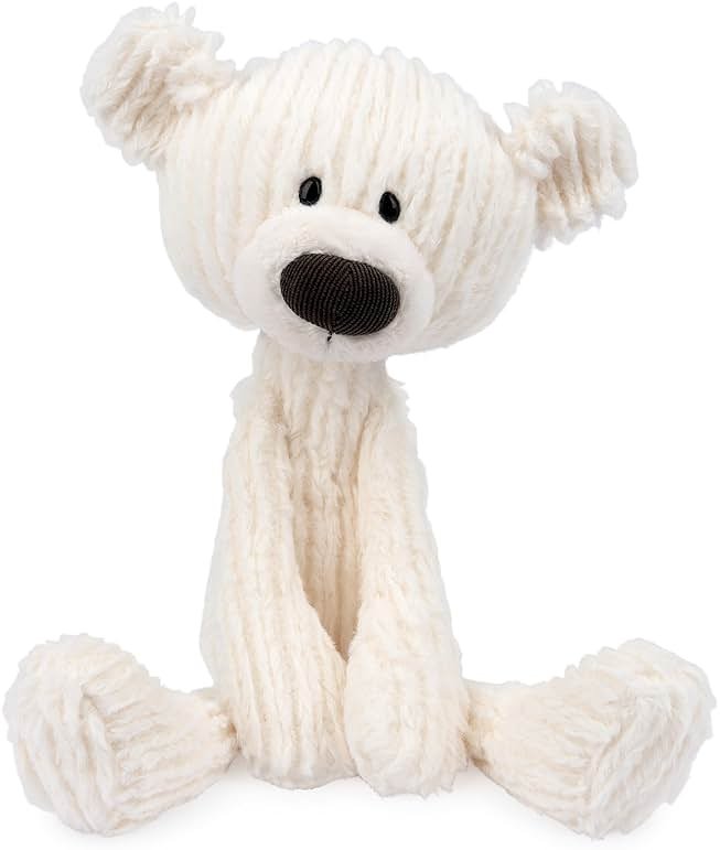 GUND Toothpick Cable, Teddy Bear Stuffed Animal for Ages 1 and Up, Cream/Offwhite, 15” - Product Image