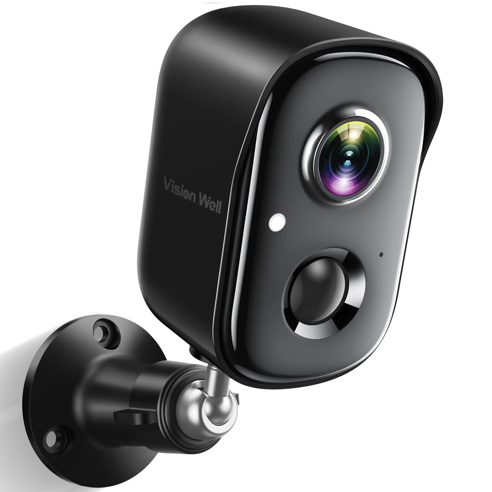 Security Cameras Wireless Outdoor, 2K Battery Powered AI Motion Detection Spotlight Siren Alarm WiFi Surveillance Indoor Home Camera, Color Night Vision, 2-Way Talk, Waterproof, Cloud/SD Storage - Product Image