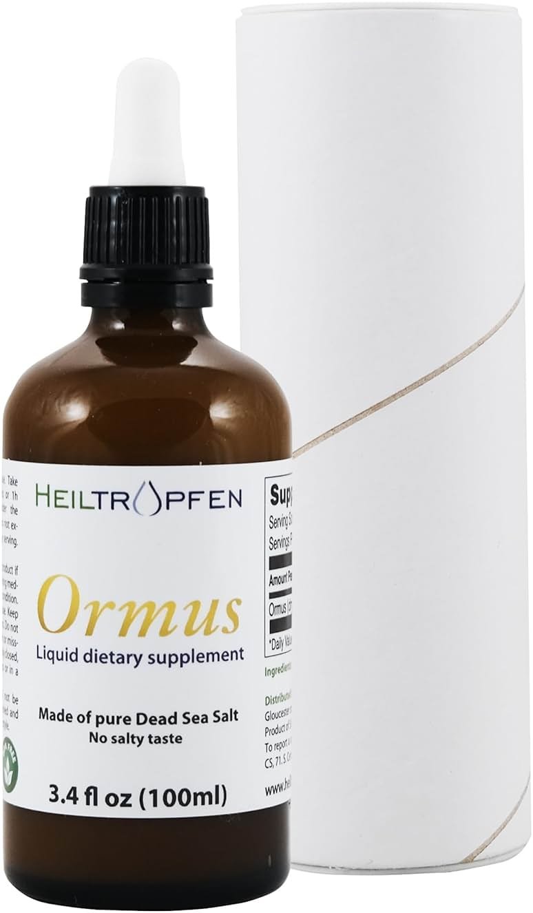 Ormus 3.4 Fl Oz - 100 ml | Concentrated Orme | Third-Party Tested | Atomic Minerals | Heiltropfen® - Product Image