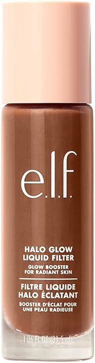 e.l.f. Halo Glow Liquid Filter, Complexion Booster For A Glowing, Soft-Focus Look, Infused With Hyaluronic Acid, Vegan & Cruelty-Free, 8 Rich - Product Image