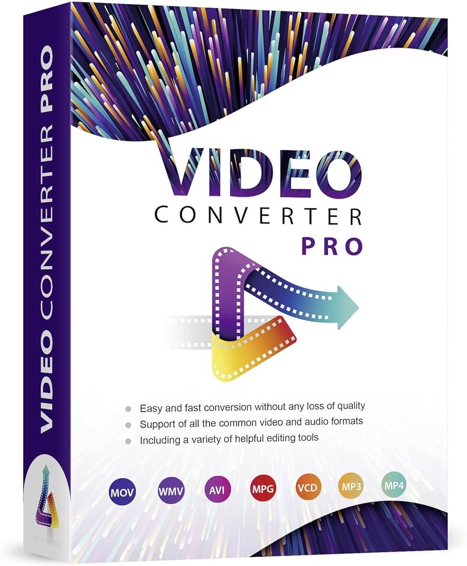Video Converter Software compatible with Windows 11, 10, 8 and 7 – Easily convert video and audio files even in HD, 4K and 3D – Edit and improve your videos - Product Image