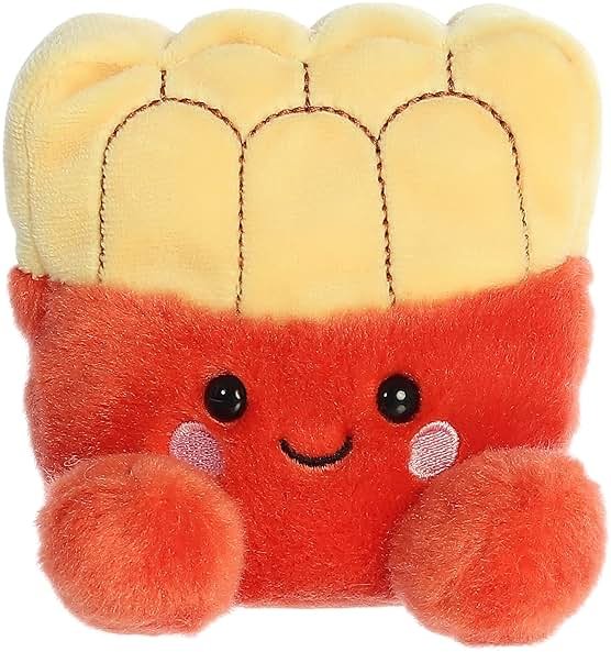 Aurora® Adorable Palm Pals™ Frenchy Fries™ Stuffed Animal - Fun Collectible Plush for Kids and Adult Collectors - Perfect for Decorating Rooms and Birthday Gifts - Yellow 4 Inches - Product Image