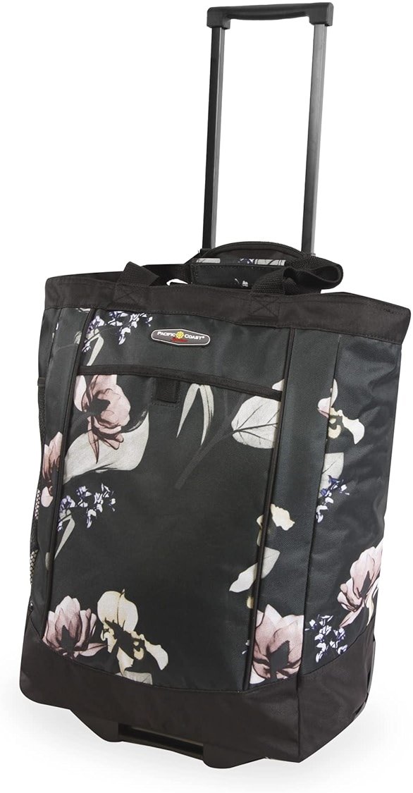 Pacific Coast Signature Large Rolling Shopper Tote Bag | Large - Product Image