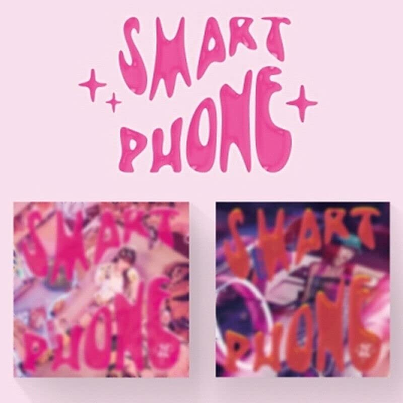 IZ*ONE CHOI YENA -SMARTPHONE 2nd Mini Album ( SMART + PHONE - 2 Version Full Set. ) K-POP SEALED - Product Image
