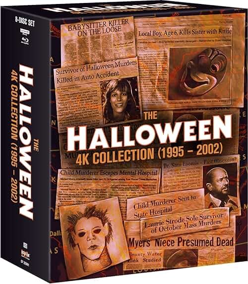 The Halloween 4K Collection: 1995 - 2002 [4K UHD + Blu-ray] - Product Image