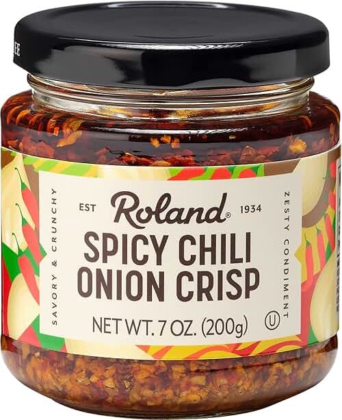Roland Foods Spicy Chili Onion Crisp, 7 Ounce - Product Image