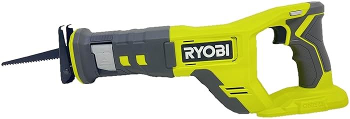 RYOBI ONE+ 18V Cordless Reciprocating Saw - 3,400 SPM Variable Speed, 1 in. Stroke Length, Tool Only (Battery Not Included) - PCL515B - Product Image