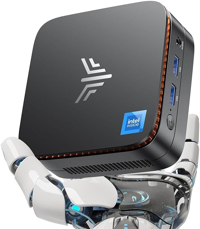 KAMRUI Pinova P1 Mini PC, AMD Ryzen 4300U Mini Computers (Beats N150/3500U, up to 3.7GHz), 16GB RAM 1TB M.2 SSD Micro Desktop PC Support Triple 4K Display| Dual WiFi | BT| Ethernet for Business Home - Product Image