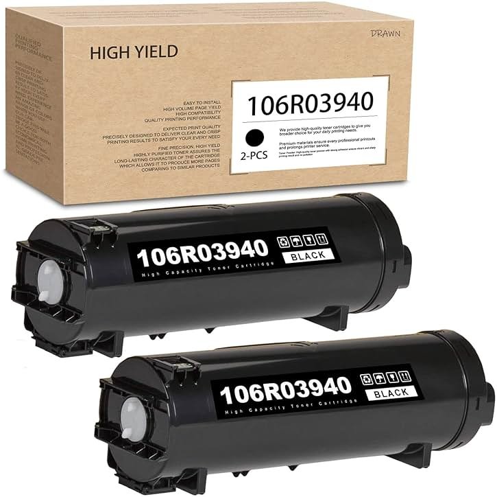 VersaLink B600/B610 Black Toner-Cartridge (11,000 Pages) - 106R03940: DRWN 2 Pack 106R03940 Toner Replacement for VersaLink B600 B610 B605 B615 Printer - Product Image
