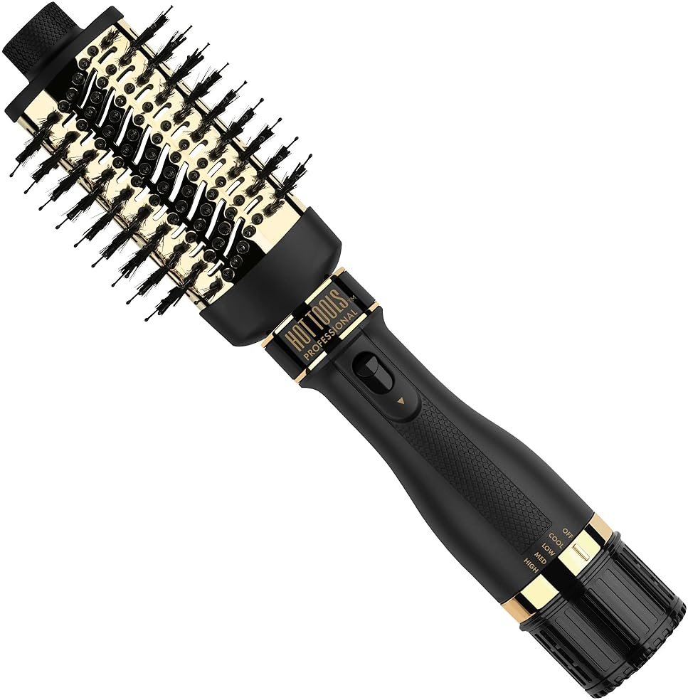 Hot Tools Pro Artist 24K Gold One-Step Small Detachable Blowout & Volumizer | Salon Quality Blowouts at-Home - Product Image