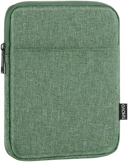 TiMOVO 6-7 Inch Sleeve Case for eReader Book Paperwhite/Colorsoft Signature Edition, Protective Sleeve Cover Pouch Bag Carrying Case for E-Reader/Oasis & Kobo Devices, Bodhi Green - Product Image
