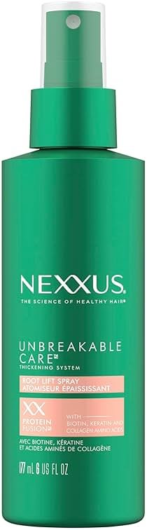 Nexxus Root Lift Thickening Spray Unbreakable Care with ProteinFusion Blend of Biotin, Keratin & Collagen Amino Acids, 6 oz - Product Image