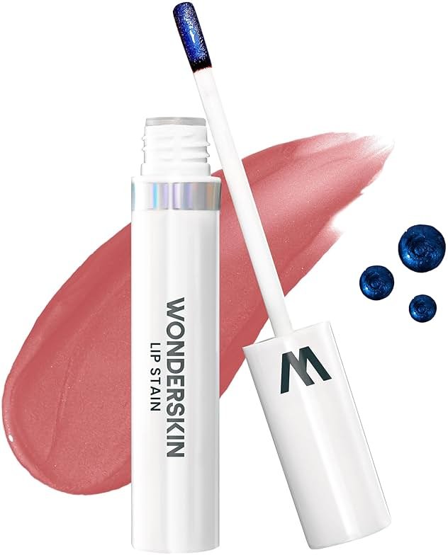 Wonderskin Wonder Blading All Day Lip Stain Peel Off Masque - Long Lasting, Waterproof and Transfer Proof Nude Lip Tint, Matte Finish Peel Off Lip Stain (Whimsical Masque) - Product Image