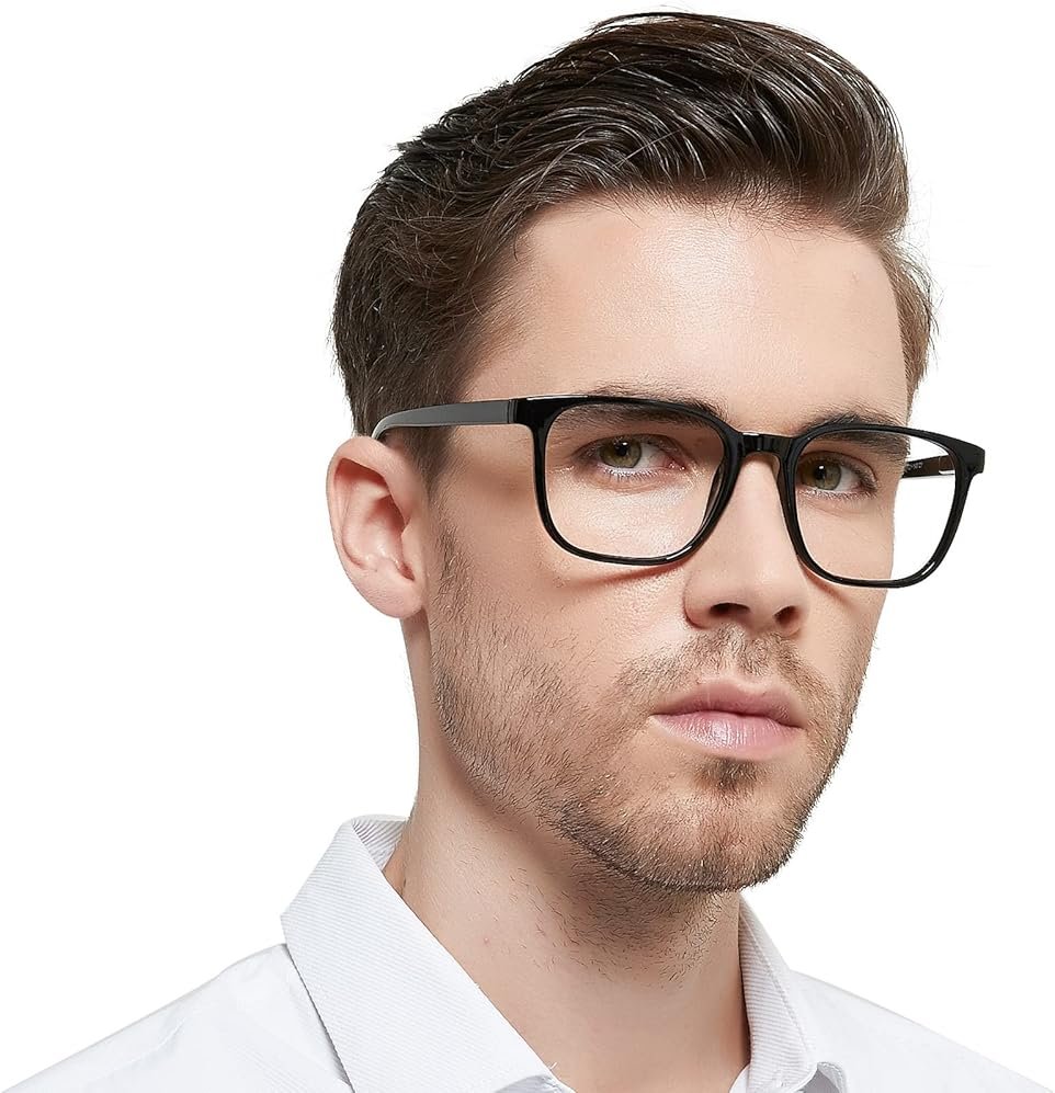 OCCI CHIARI Oversized Men's Reading Glasses Large Square Readers 1.0 1.25 1.5 1.75 2.0 2.25 2.5 2.75 3.0 3.5 4.0 5.0 6.0 - Product Image