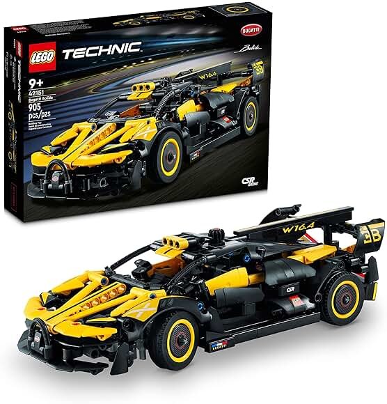 LEGO Technic Bugatti Bolide Racing Car Building Set - Model and Race Engineering Toy for Back to School, Collectible Sports Car Construction Kit for Boys, Girls, and Teen Builders Ages 9+, 42151 - Product Image