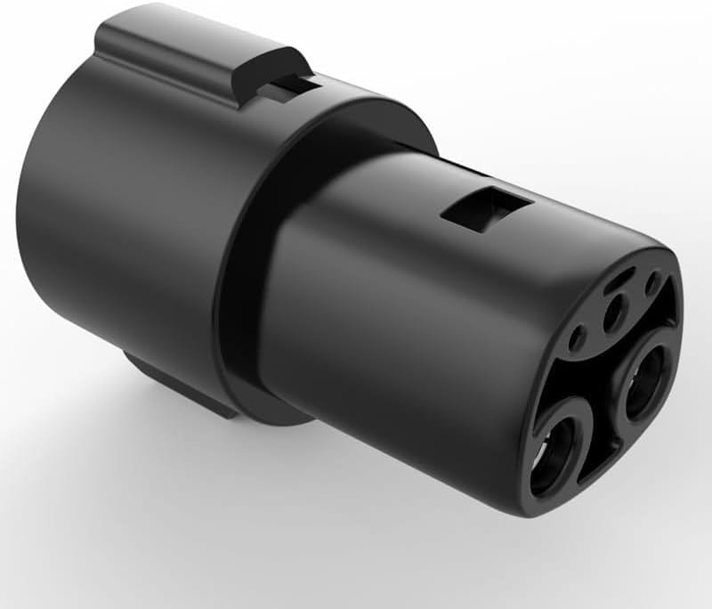 J1772 Charger Adapter Compatible Tesla Model 3/Y/X/S[Security Check ] 80 Amp / 240 AC-Compatible with SAE J1772 Charger[Only for Tesla Car] - Product Image