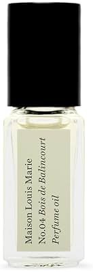 Maison Louis Marie - No.04 Bois de Balincourt Natural Roll-On Perfume Oil Sample | Luxury Clean Beauty + Non-Toxic Fragrance (0.1 fl oz | 3 ml) - Product Image