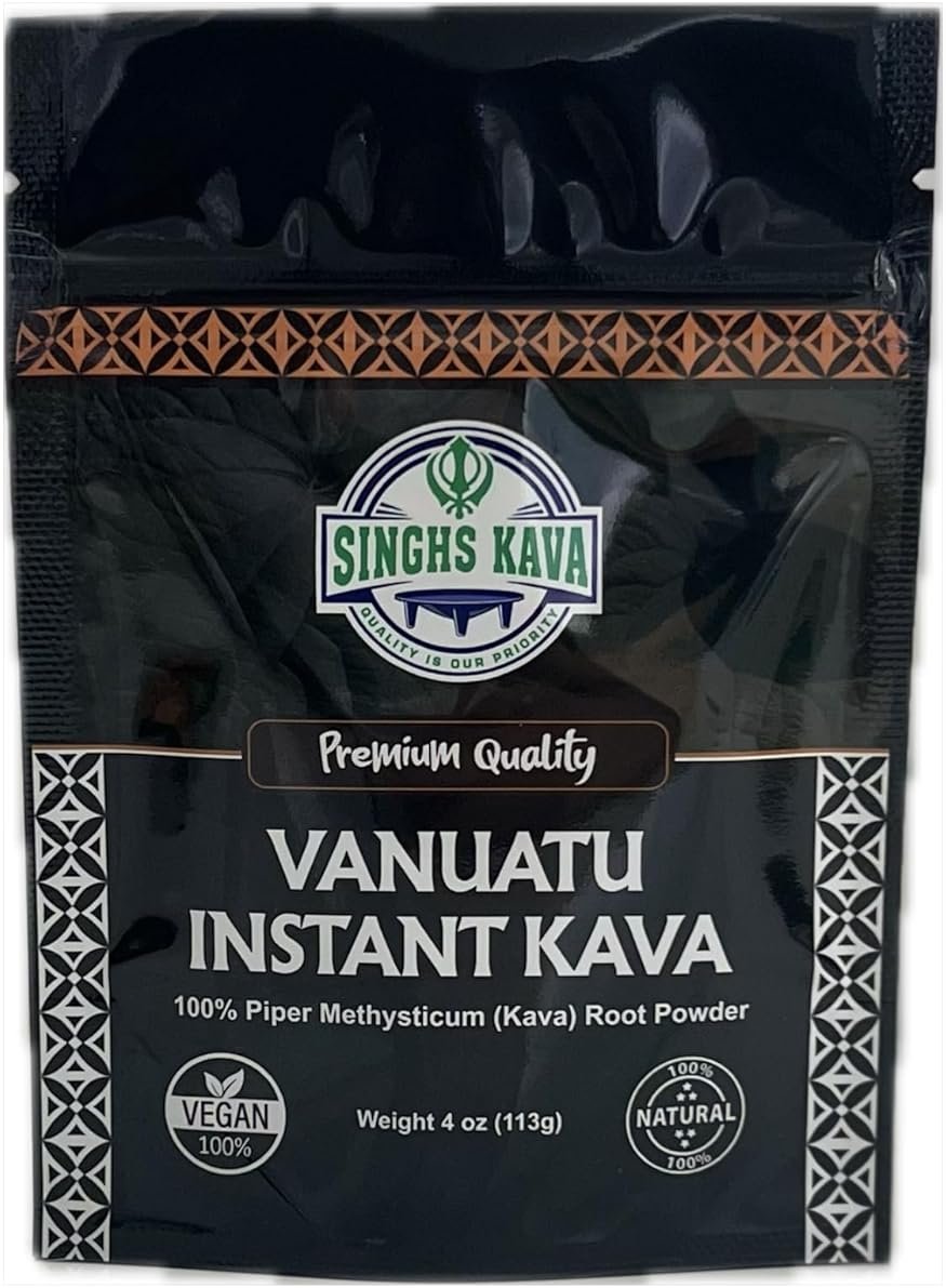 SINGHS Micronized Instant Kava Powder (Vanuatu, 4oz) 1 - Product Image