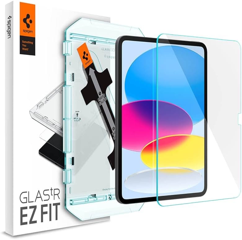 Spigen Tempered Glass Screen Protector [GlasTR EZ Fit] Designed for iPad 11th Generation A16 11 inch (2025) / iPad 10th Generation 10.9 inch (2022) [9H Hardness/Case-Friendly] - Product Image