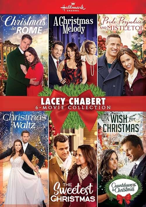 Lacey Chabert 6-Movie Collection featuring: Christmas in Rome, Christmas Waltz, Pride, Prejudice, and Mistletoe, The Sweetest Christmas and more [DVD] - Product Image