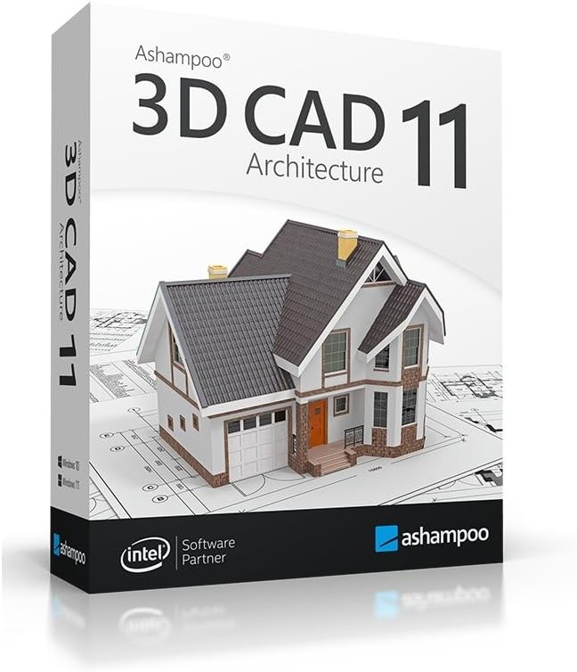 Home design software compatible with Windows 11, 10, 8.1, 7 – Design your dream house including photovoltaic installations - 3D CAD 11 Architecture - Product Image